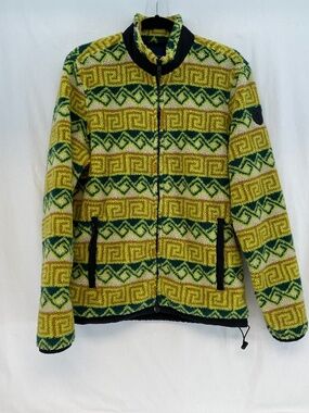 American Eagle Sherpa Jacket Fleece Multicoloured Men’s Size Medium